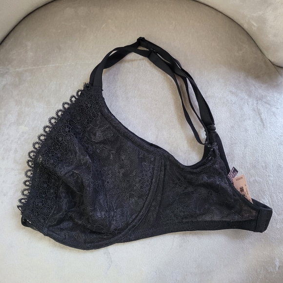 🍒NWT🍒 VS VERY SEXY UNLINED PLUNGE BRA 32DDD - Picture 4 of 7